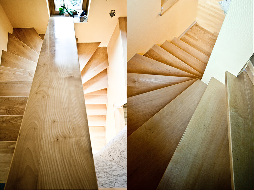 Möbelschreinerei-Treppe